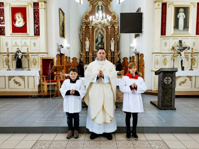 Wyświęcenie nowych Ministrantów