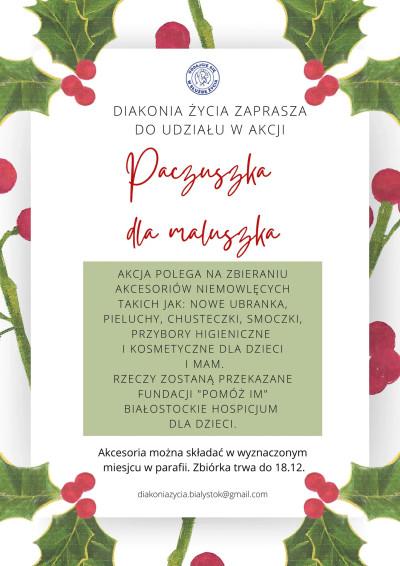 Paczuszka dla Maluszka