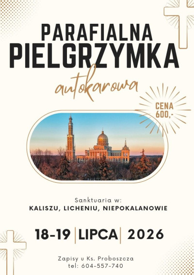 Pielgrzymka autokarowa