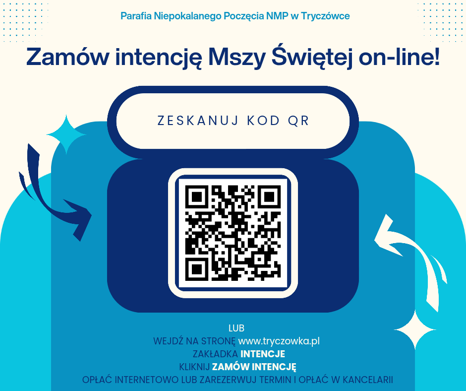 Zamów intencję ON-LINE